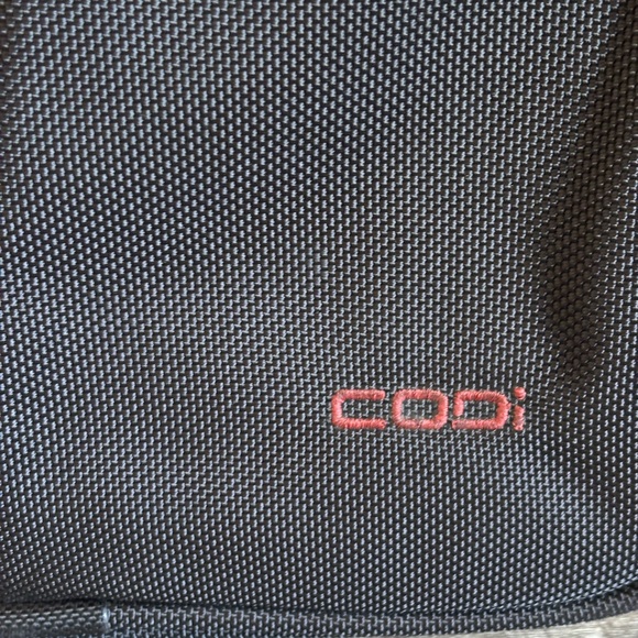 CODi Tri-Pak Nylon Laptop & School Backpack in Black Carry On - Picture 3 of 14